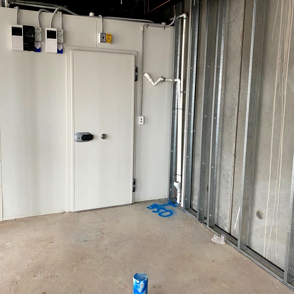 Air Conditioning and Refrigeration installation custom build project Narrandera coolroom